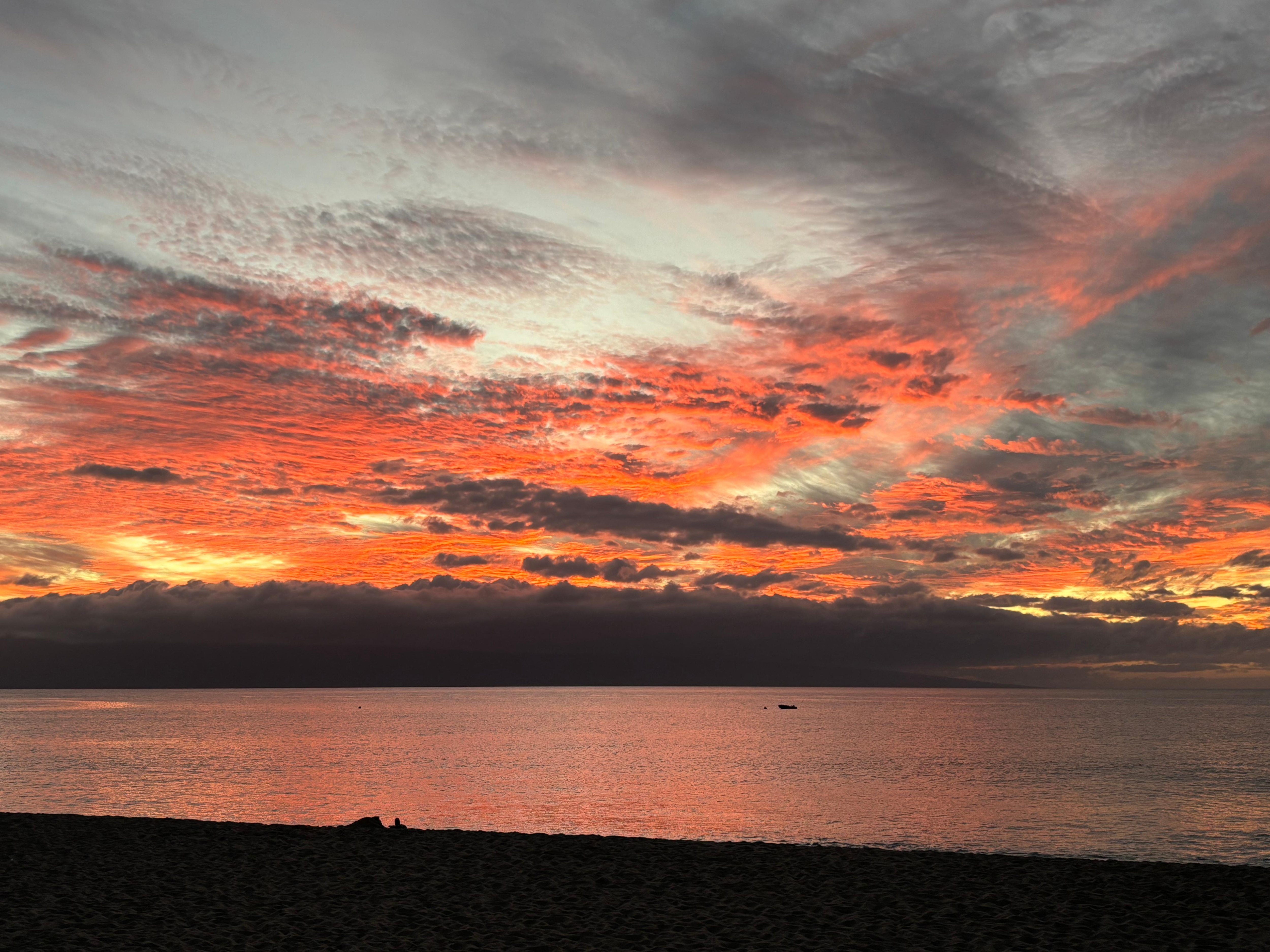 Sunset at the Whaler beachfront