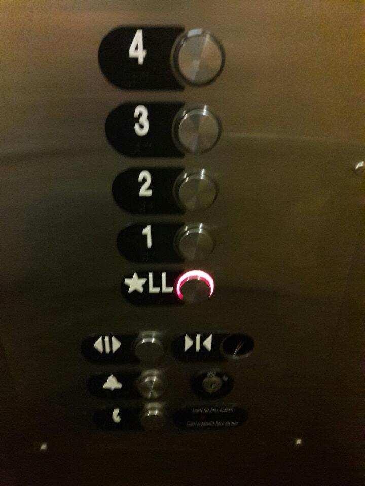 Missing button