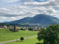 View towards Broc from the village