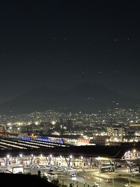 Vista do rooftop do hotel B&B