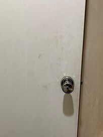 Dirty walls and doors