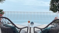 The rooftop bar