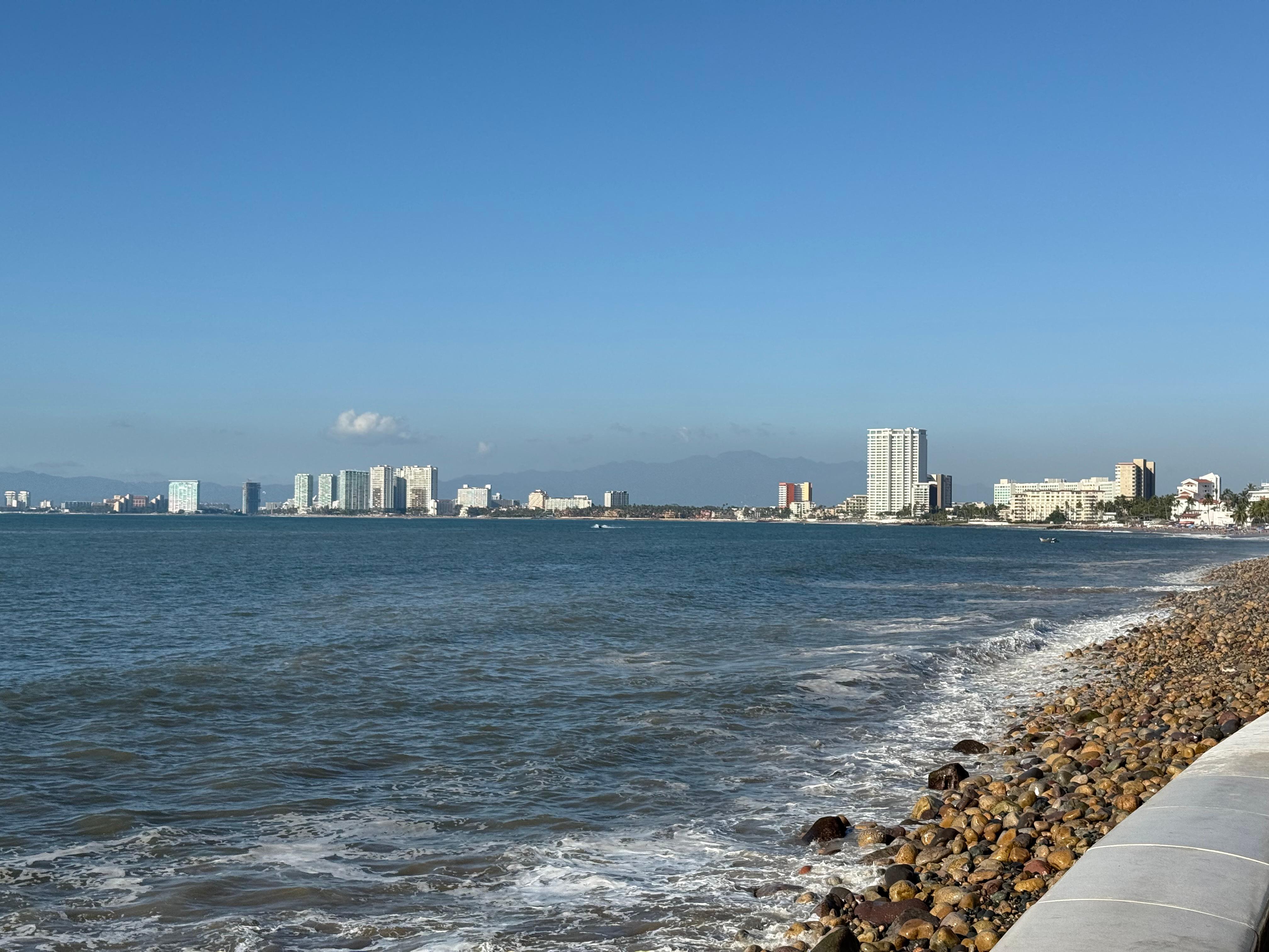 View from beach 