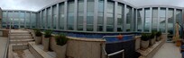 Piscina con vista a Ciudad