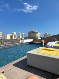Rooftop pool