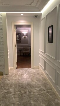 Korridor, rent og pent.