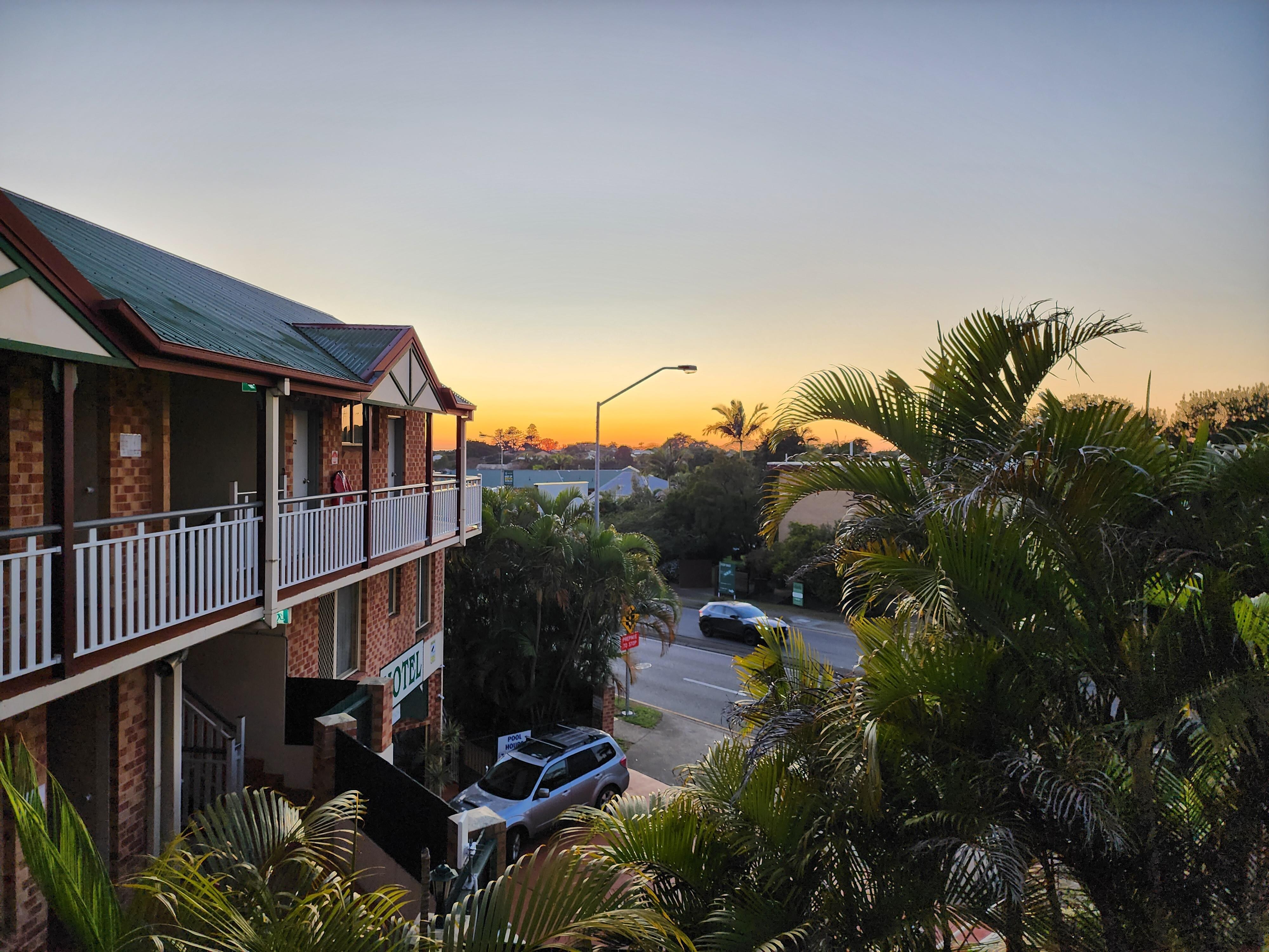 Sunrise view