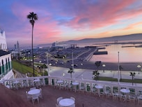 Lever de soleil depuis la terrasse