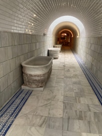 Access to treatments area , 200 years old , amazing
