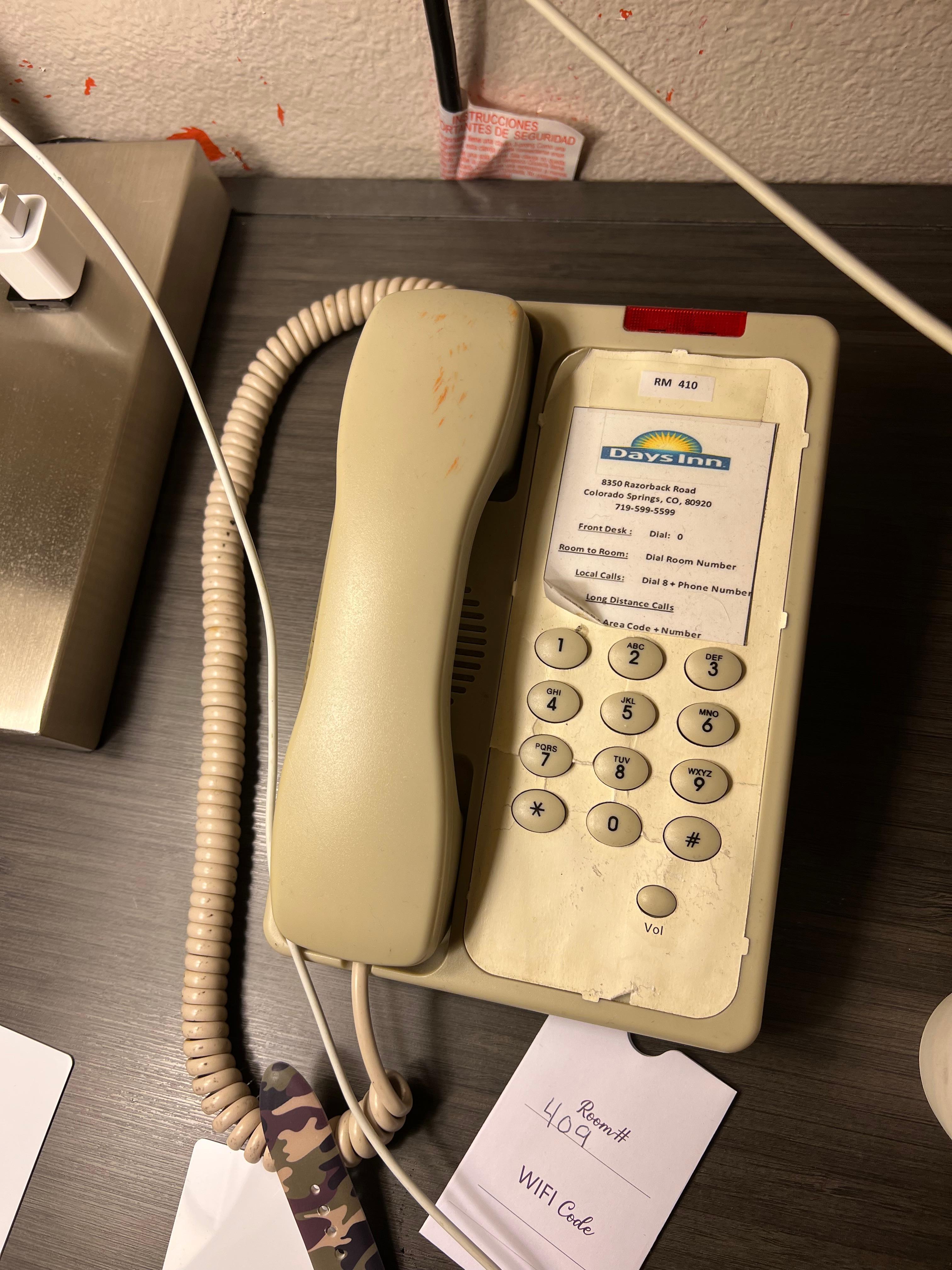 Phone connected to nothing