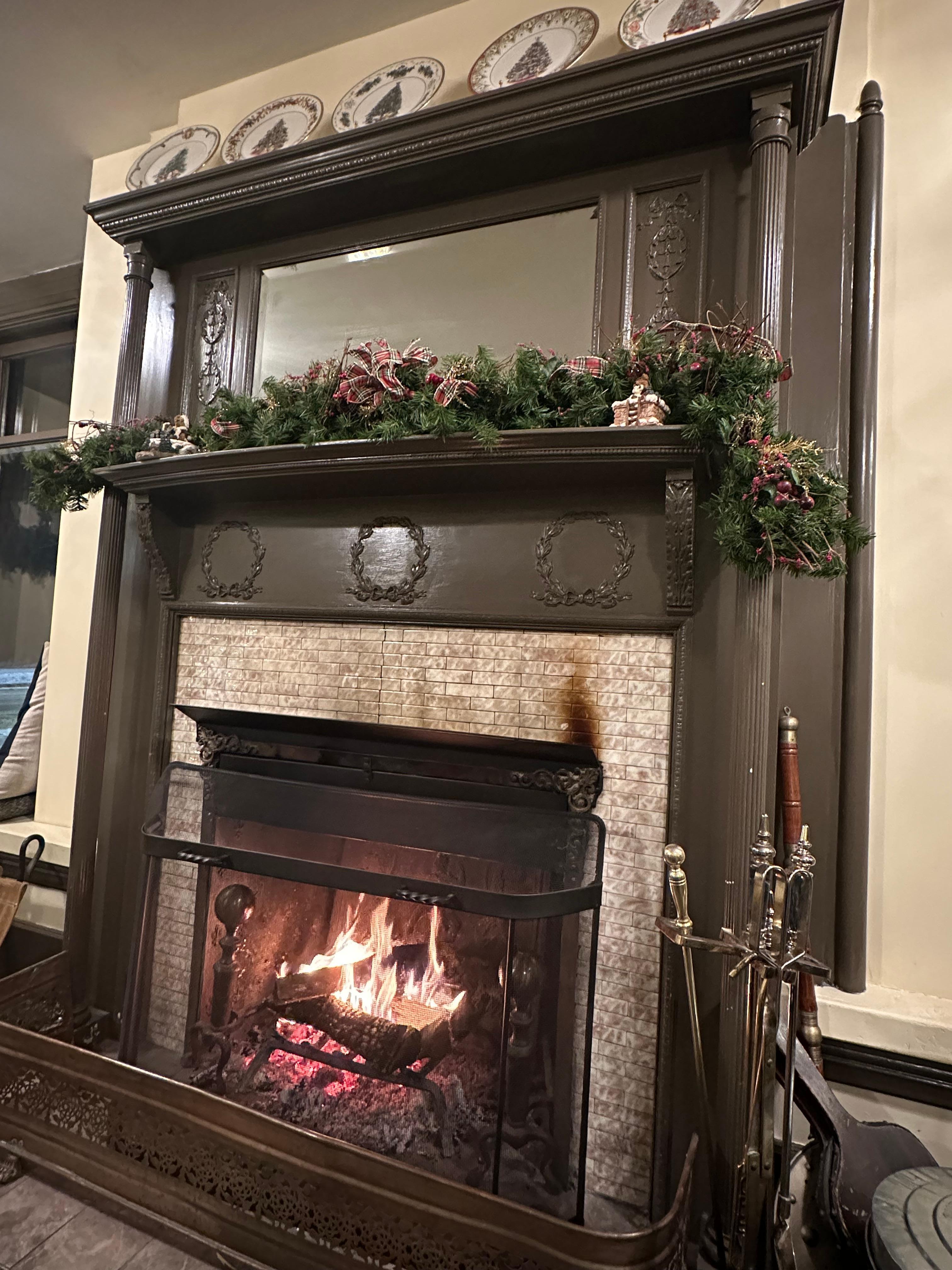 Community fireplace 