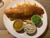 Amazing fish and chips!