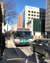 Bus # 151 going downtown