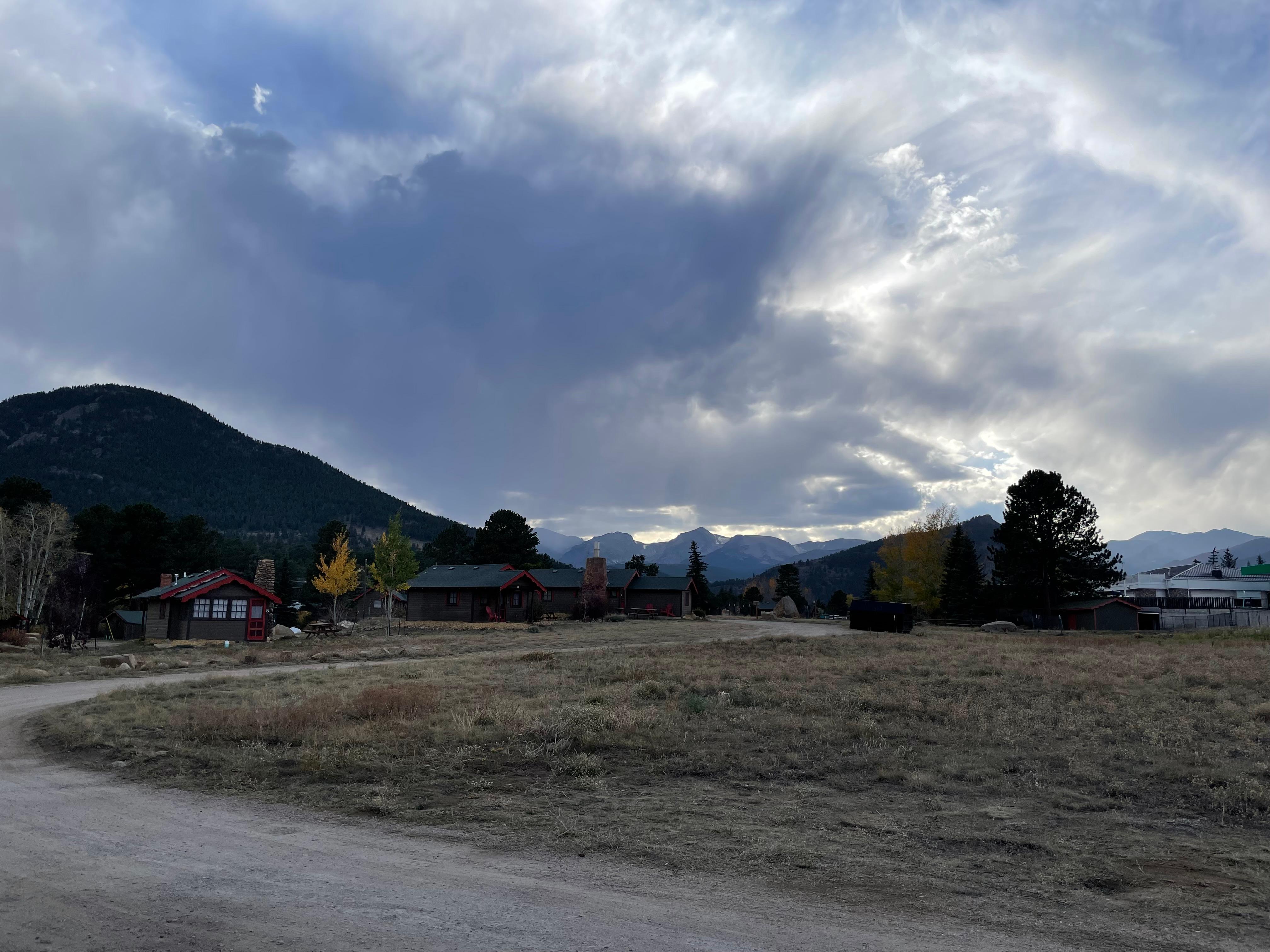 View from cabin 