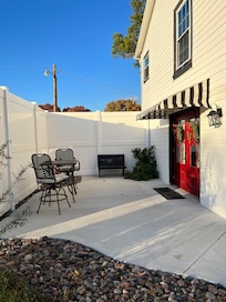 Our own private entrance.