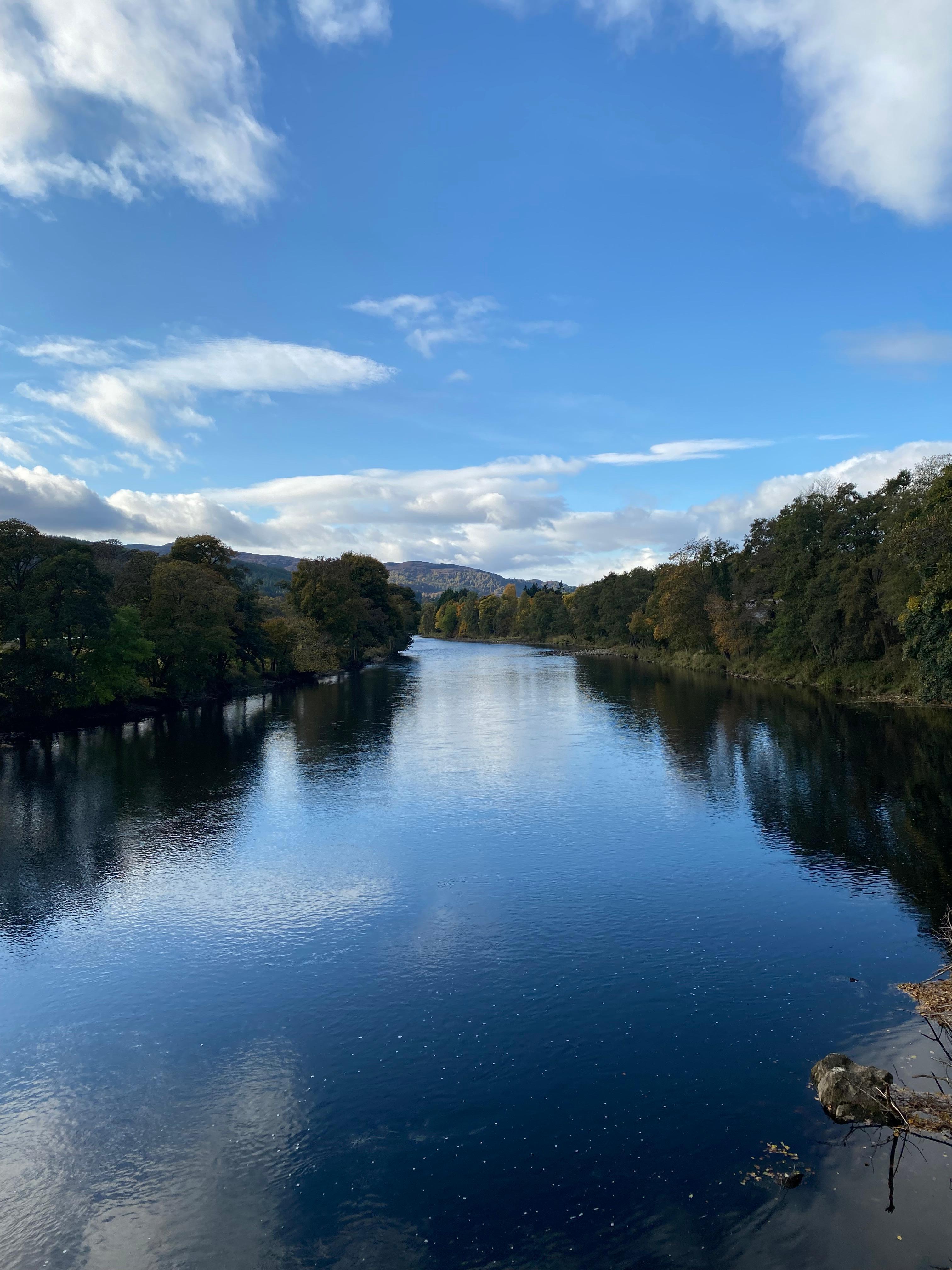 River through Pitlochry. 