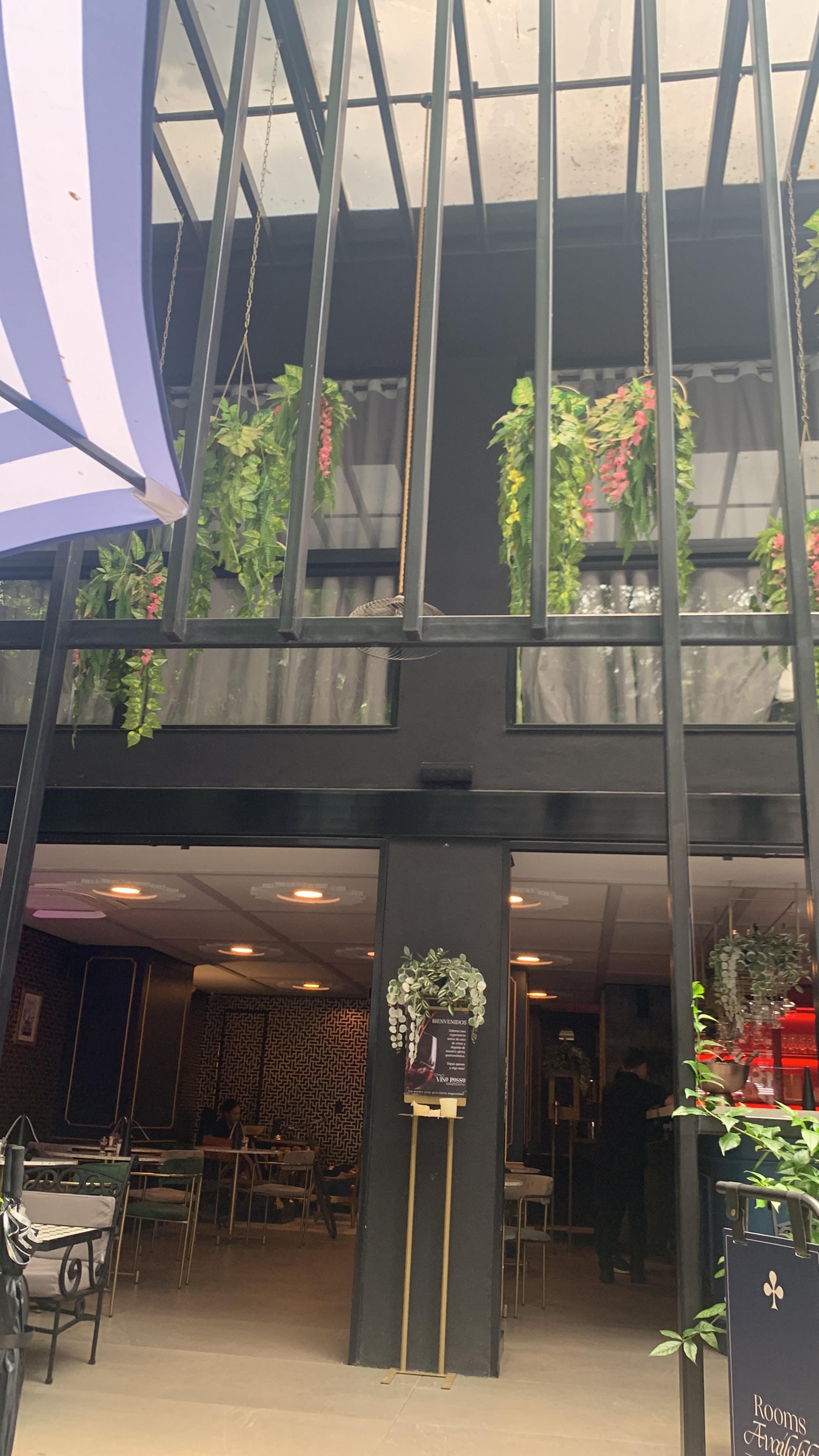 Entrada del hotel