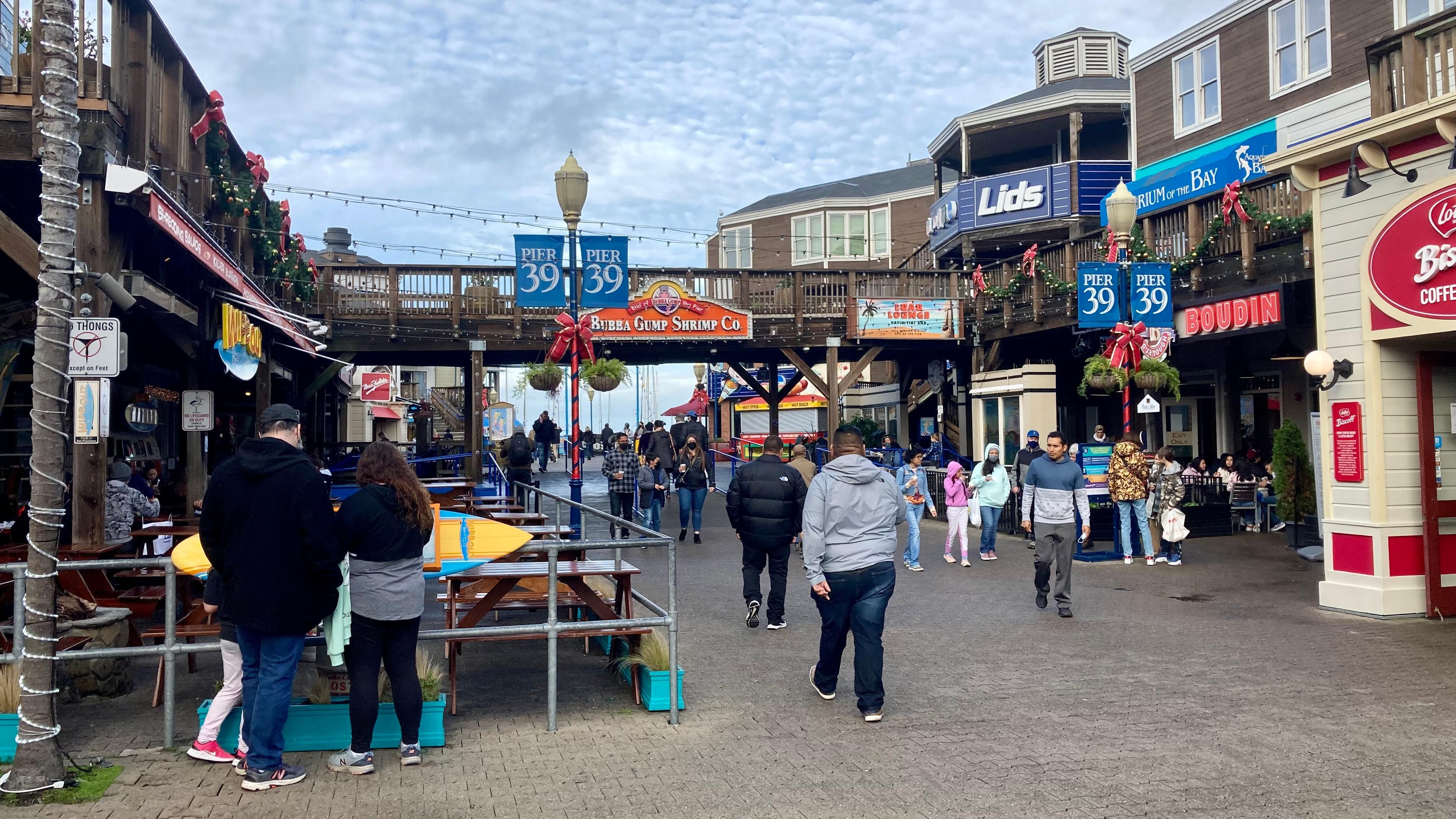 Tæt på Pier 39