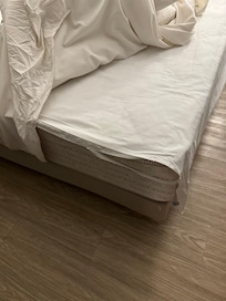 Lençóis não condizem com o tamanho da cama!!