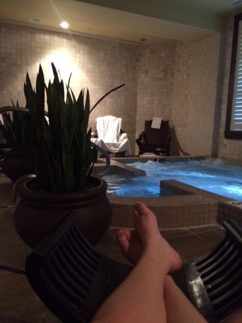 Relaxing Spa whirlpool