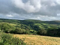 View from the decking
