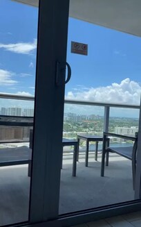 From the balcony