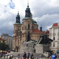 La Plaza vieja de Praga