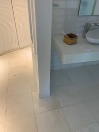 Marbre non entretenu