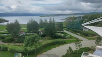 View of lake from my room