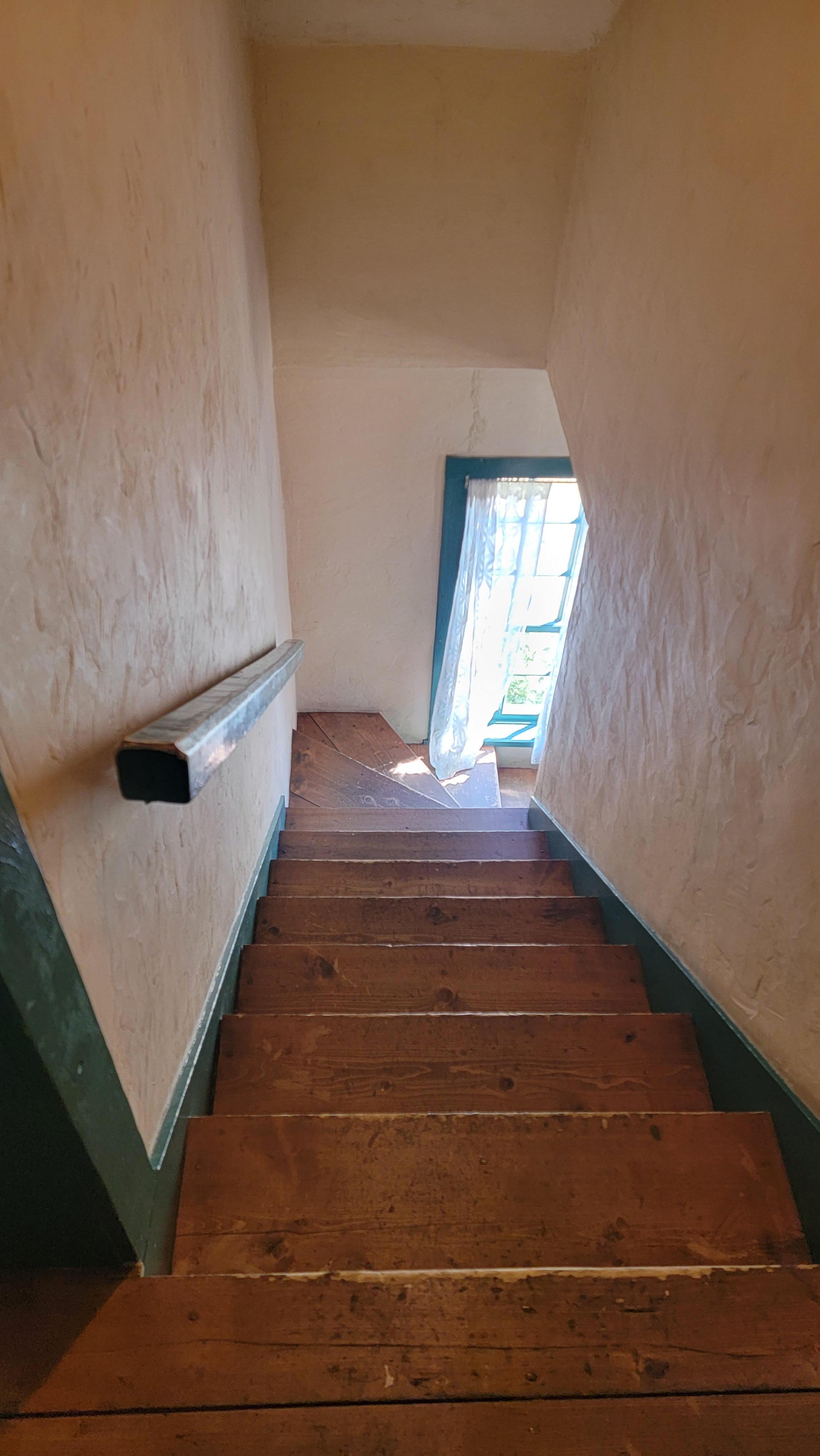 picture of stairs going down.