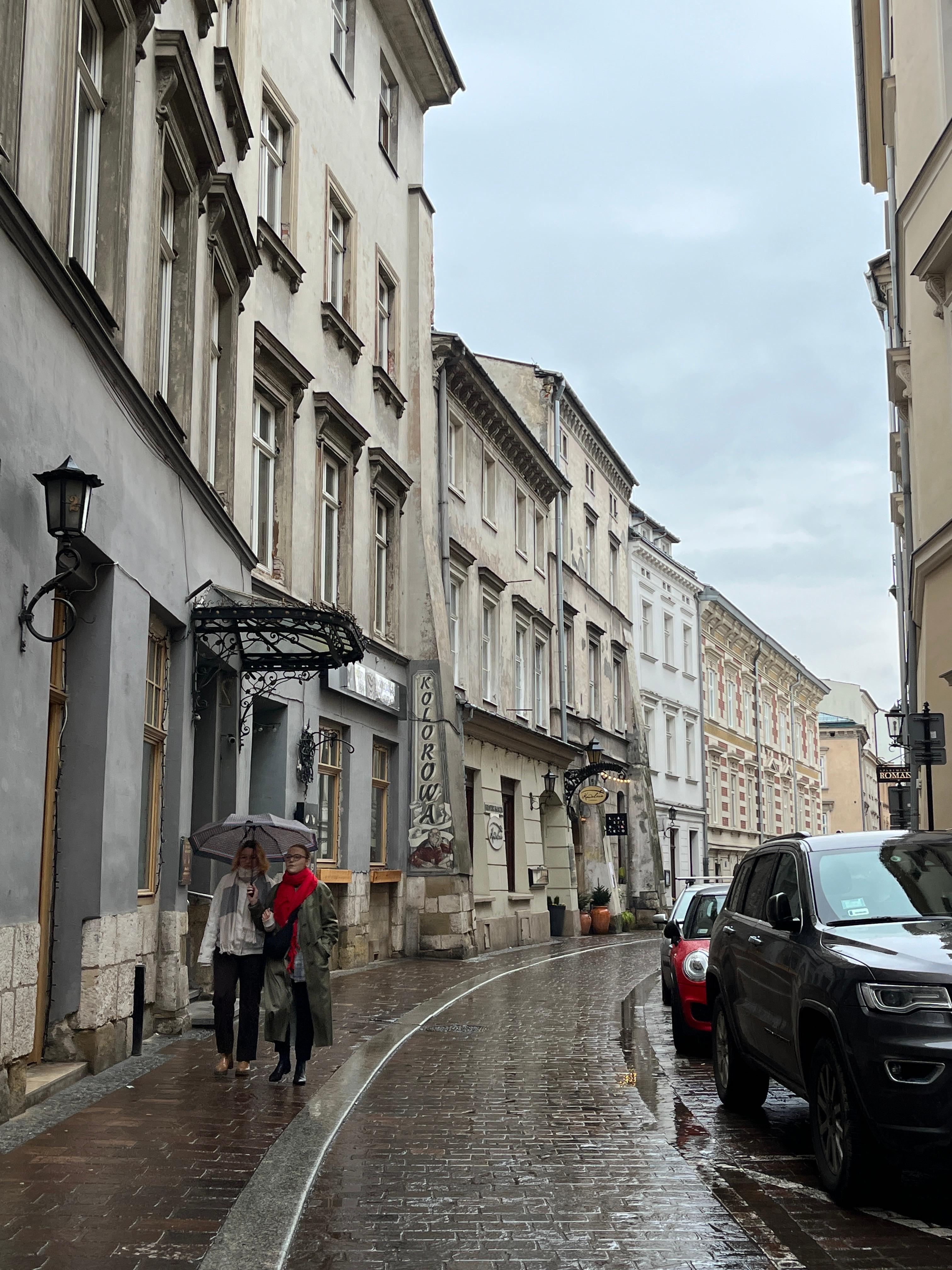 Street in front of the hotel