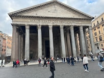 Close to the pantheon