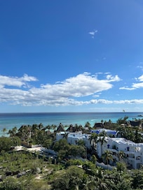Beach is right in front and walkable