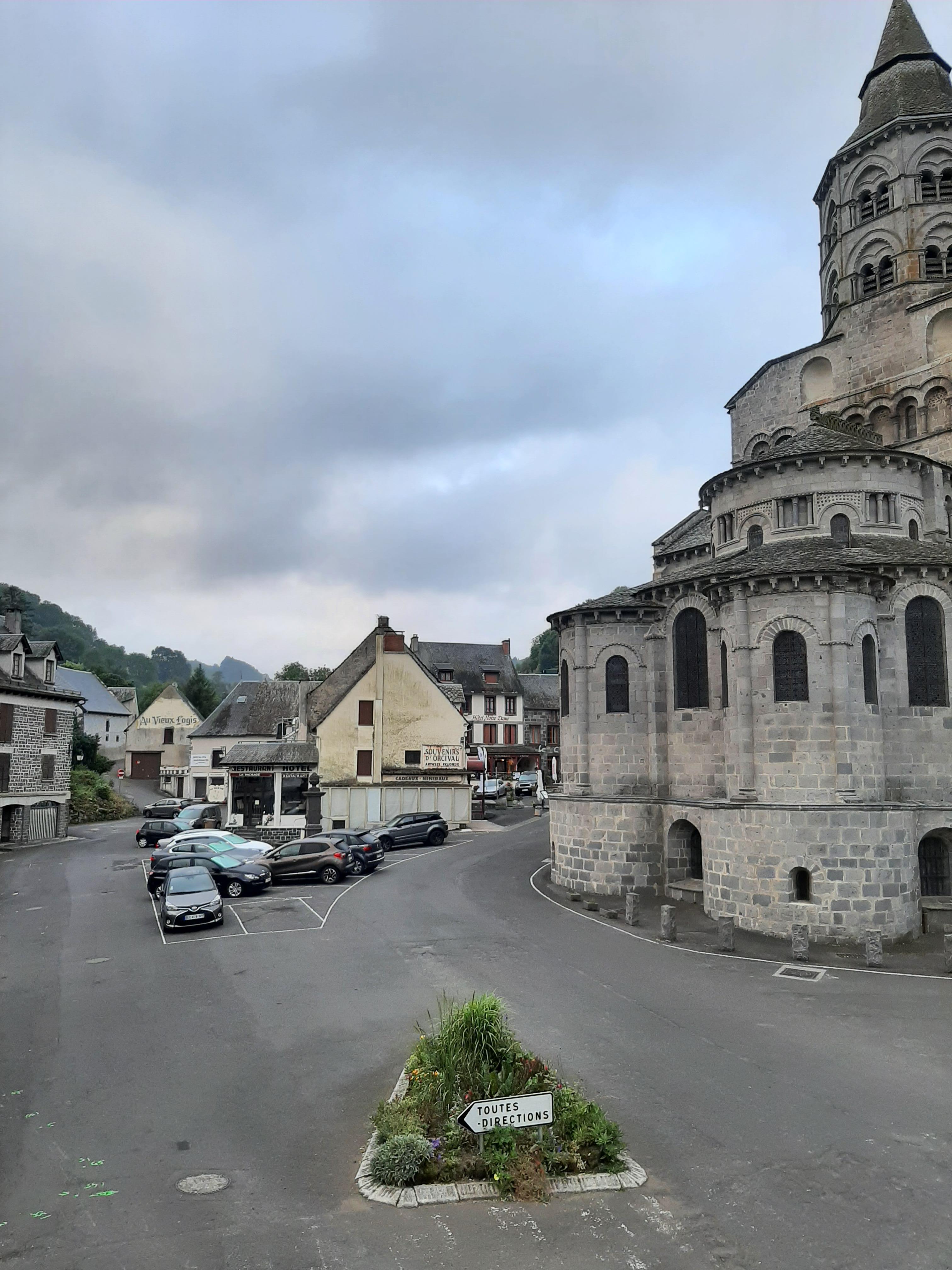 village sqyare and basilica