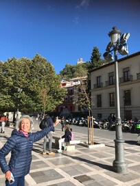 Hotellet ligger rett ved Plaza Nuevo i trang sidegate