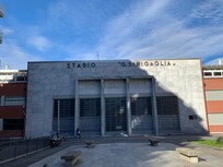 Lo stadio vicino l’hotel