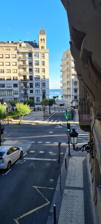 Vue du balcon de chambre 13