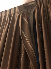Ripped curtains