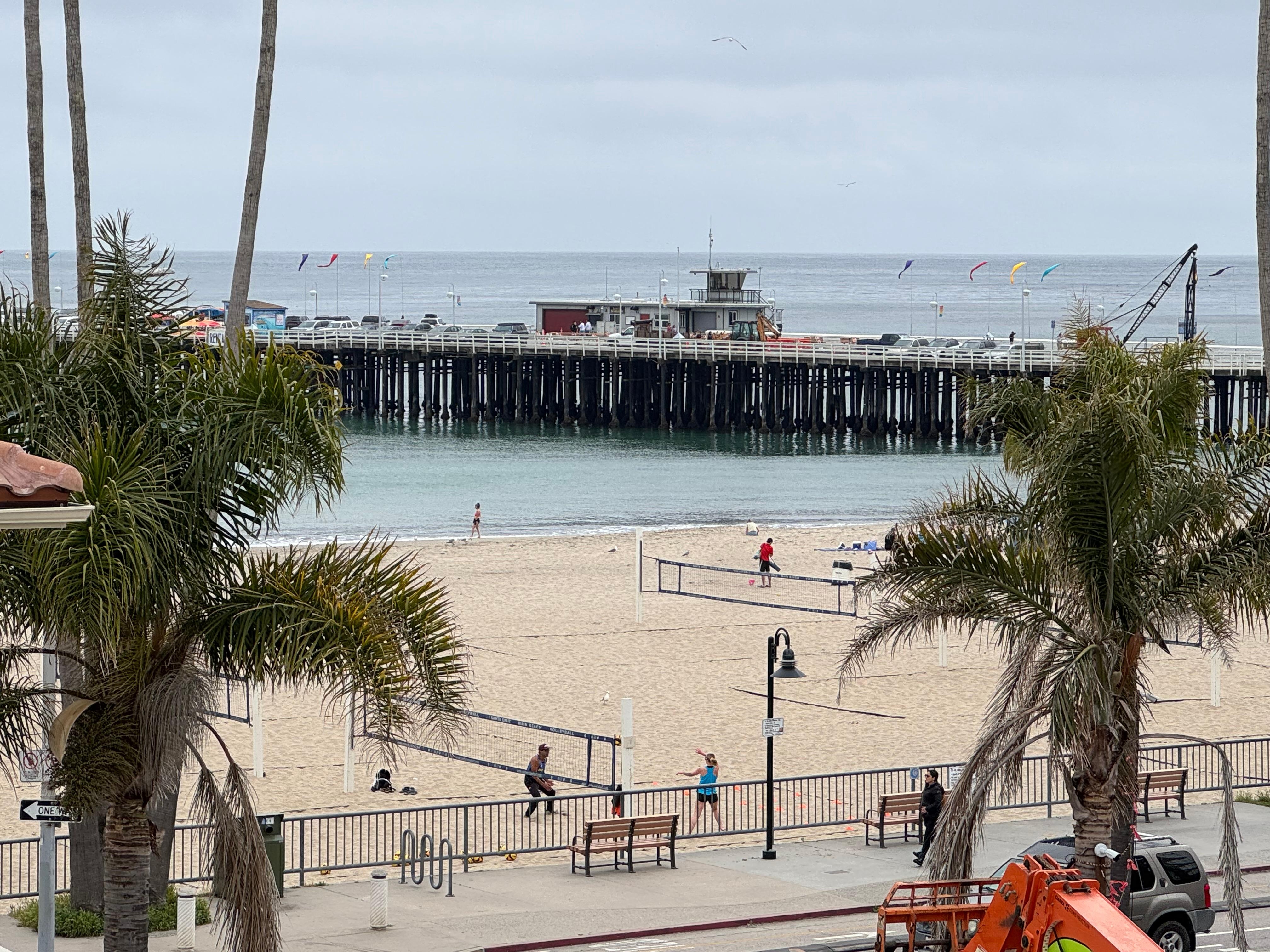 View from the balcony