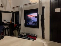 Sonnenuntergang vom Zimmer aus