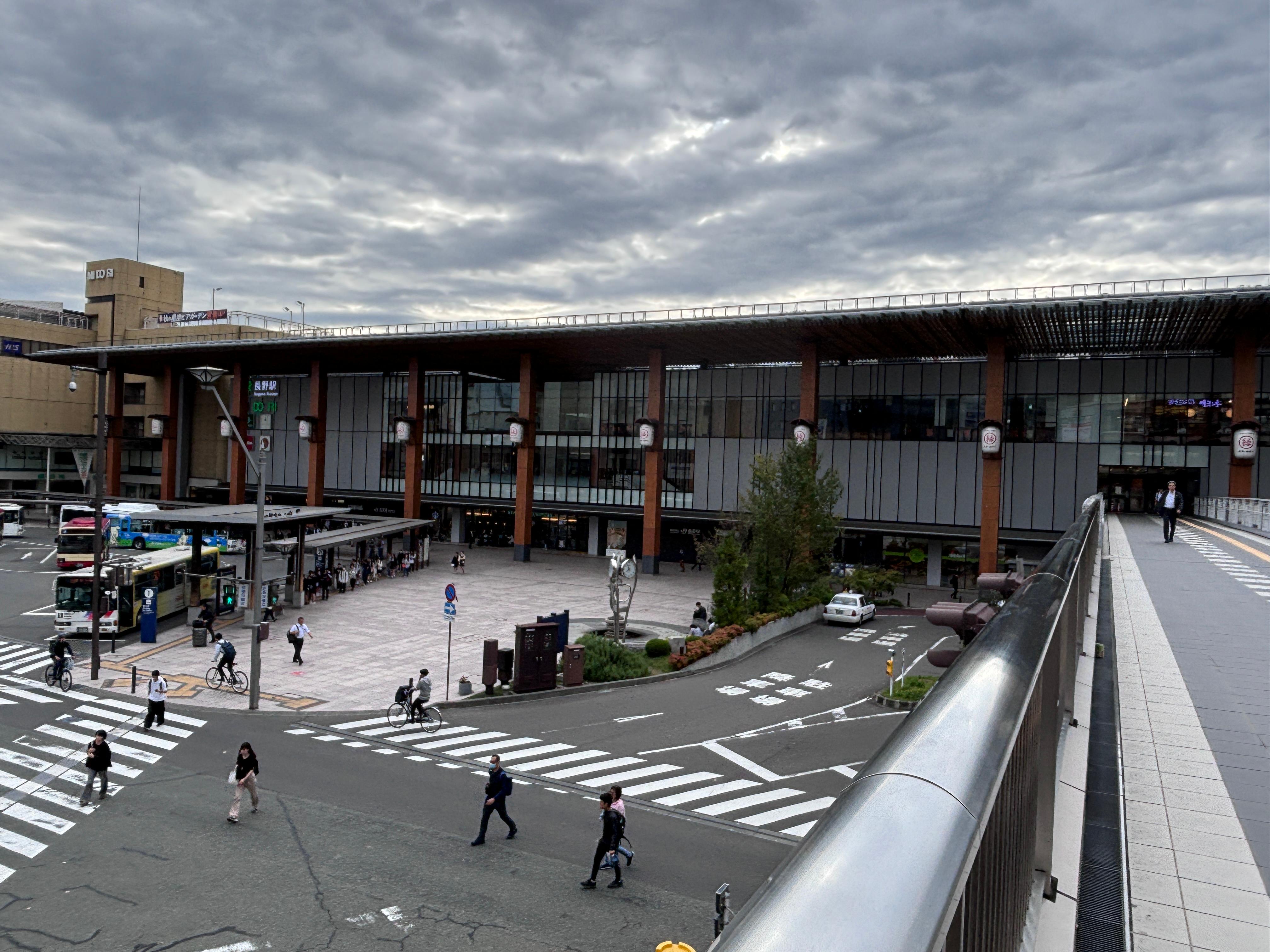 Linkway from Nagano Station. 