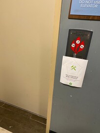 Elevator out of service don’t come handicap or sick you’ll be highly disappointed