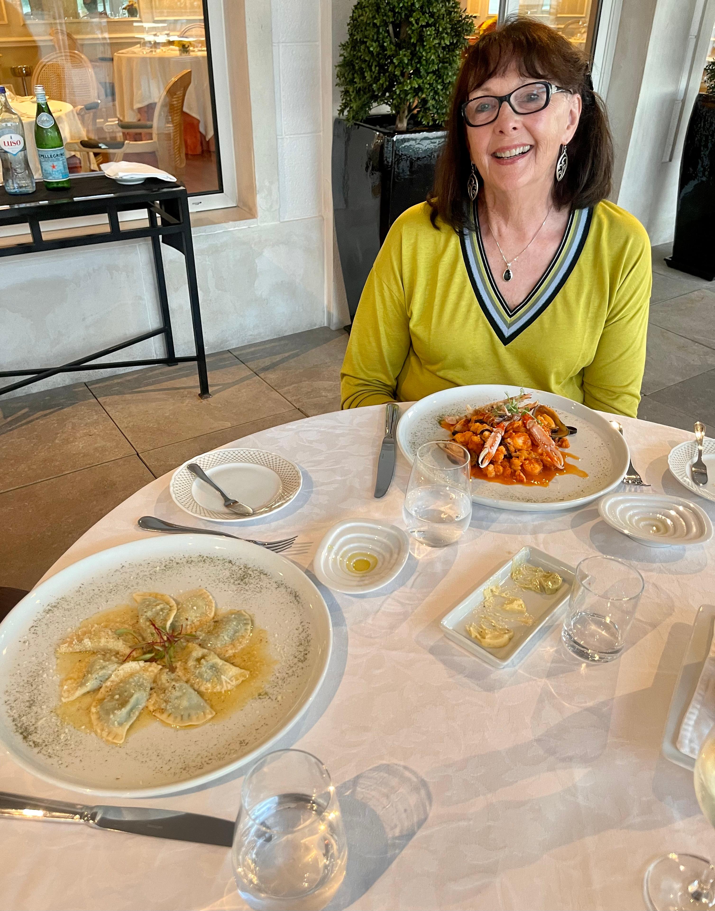 Wonderful Italian dinner at Il Gattopardo
