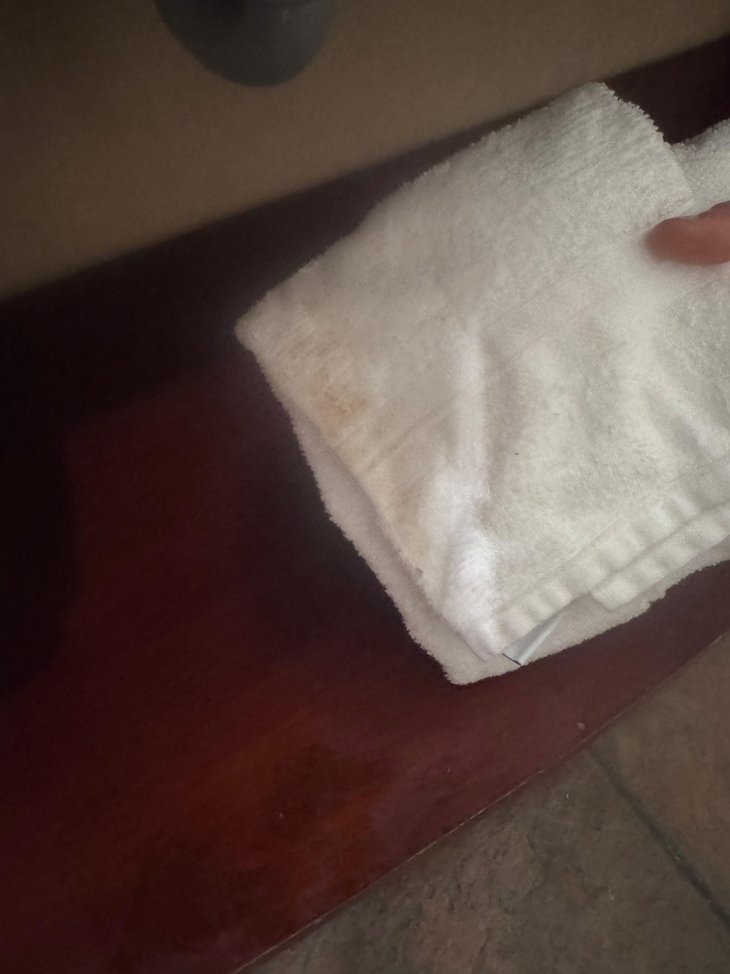 Dirty towels
