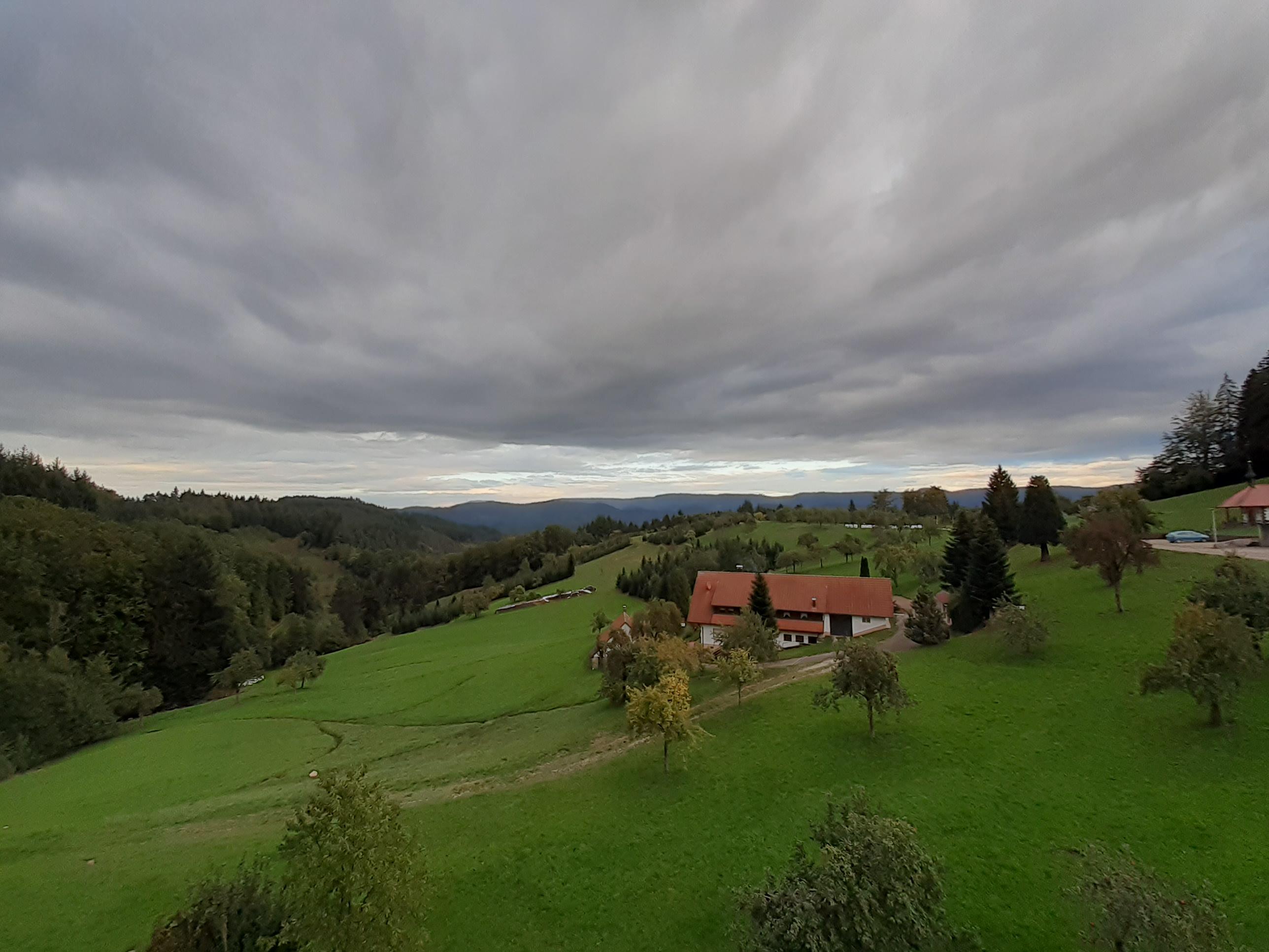 Vue du balcon de la chambre 103