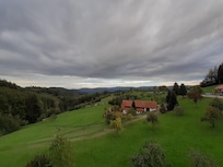 Vue du balcon de la chambre 103