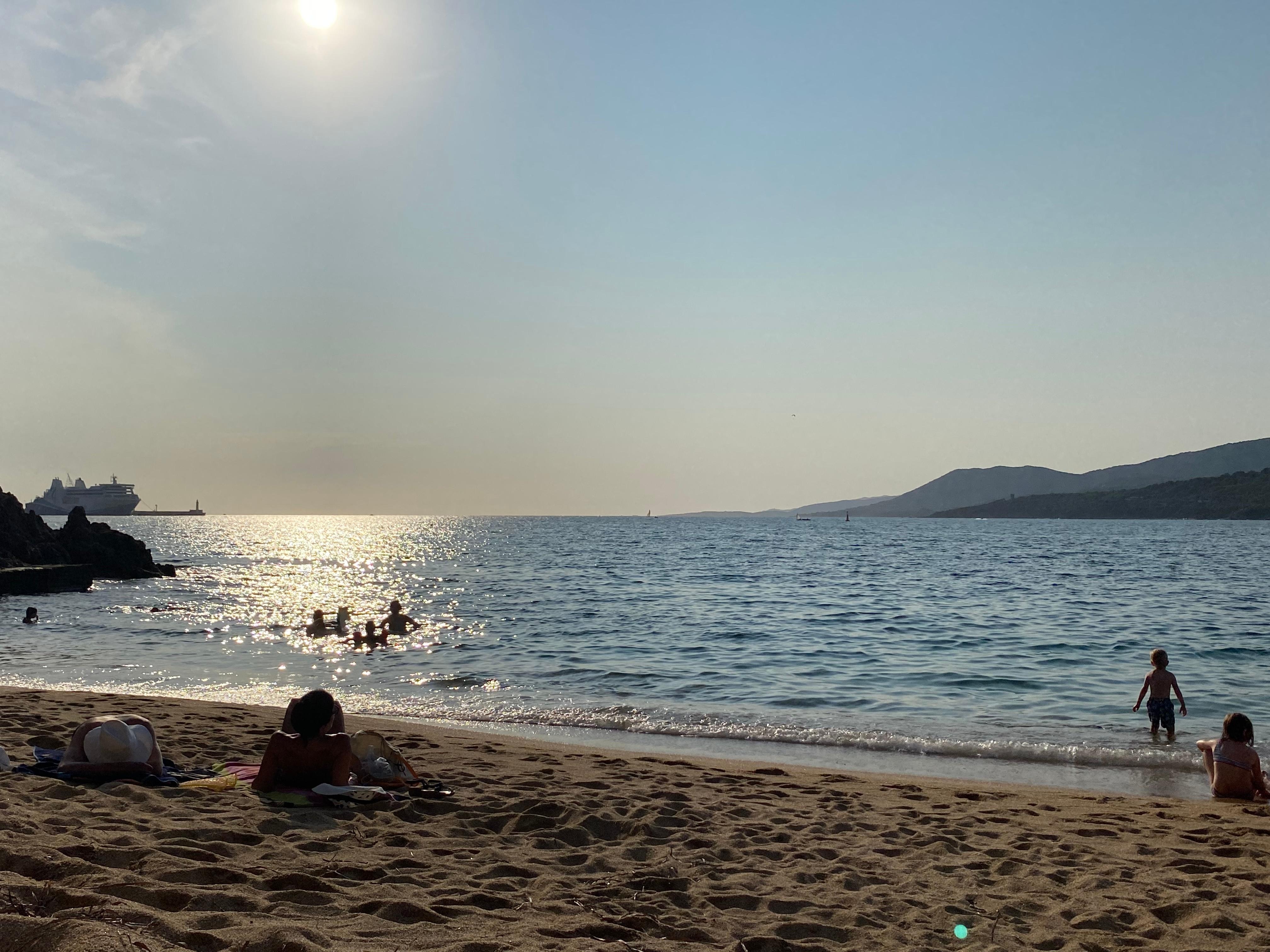 Plage privée de l’hotel