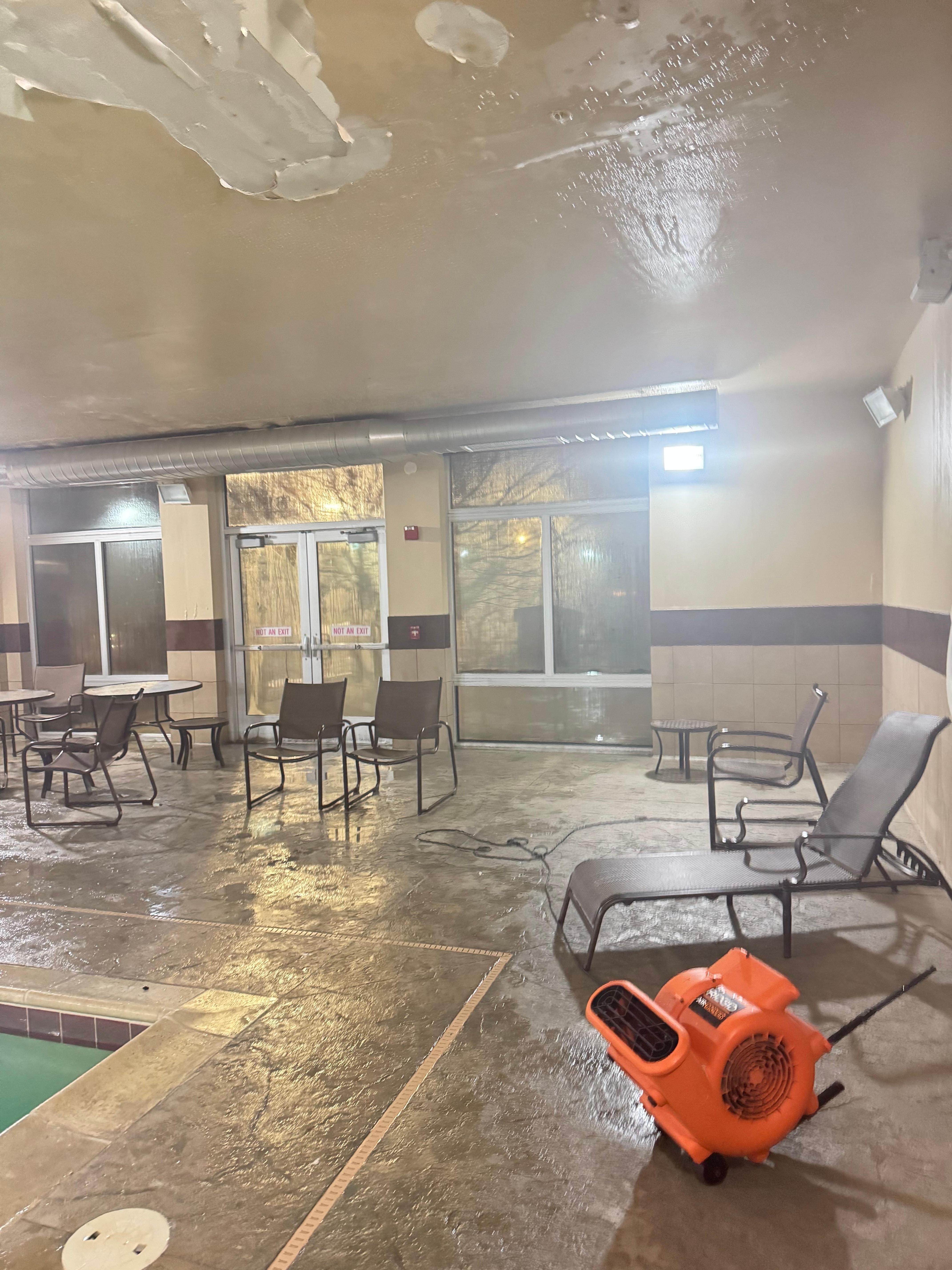Pool area