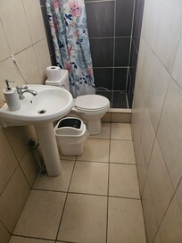 Very narrow bathroom