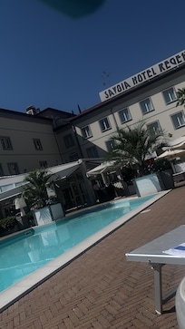 Back of hotel